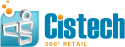 Cistech logo transparent 360° Retail-125